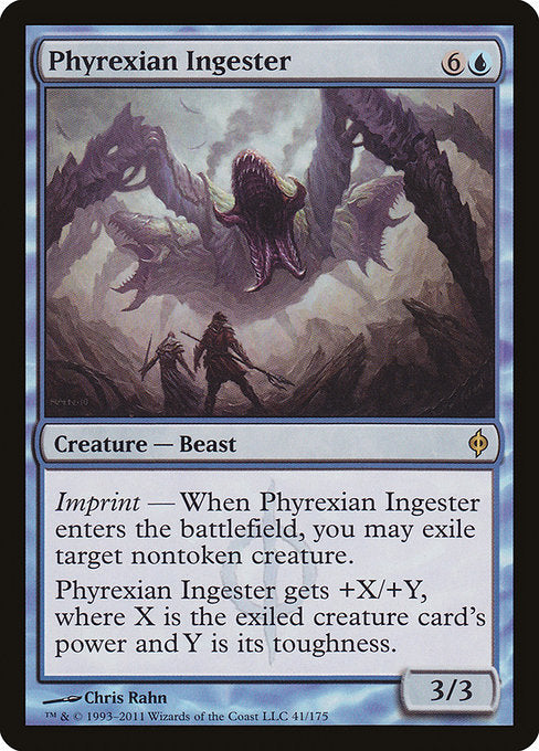 【EN】ファイレクシアの摂取者/Phyrexian Ingester [NPH] 青R No.41