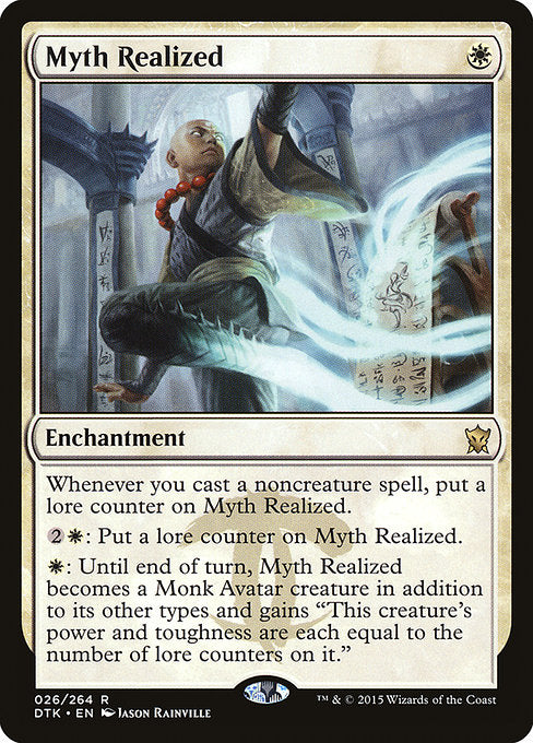 【Foil】【EN】神話実現/Myth Realized [DTK] 白R No.26