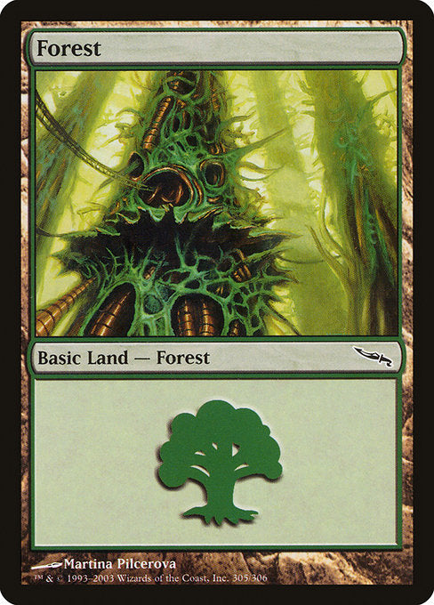 【Foil】【EN】森/Forest [MRD] 無C No.305