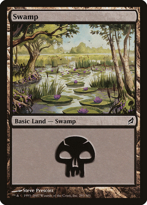 【Foil】【EN】沼/Swamp [LRW] 無C No.293