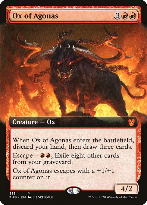 【EN】アゴナスの雄牛/Ox of Agonas [THB] 赤M No.318
