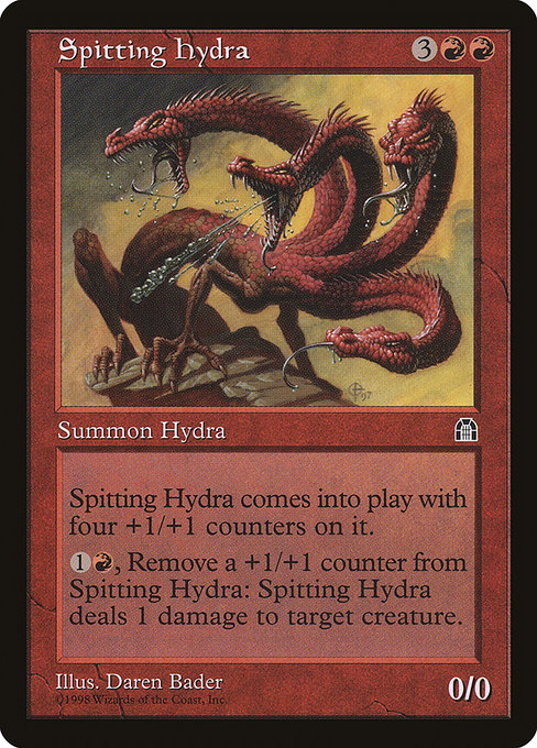 【EN】毒吐きハイドラ/Spitting Hydra [STH] 赤R No.99