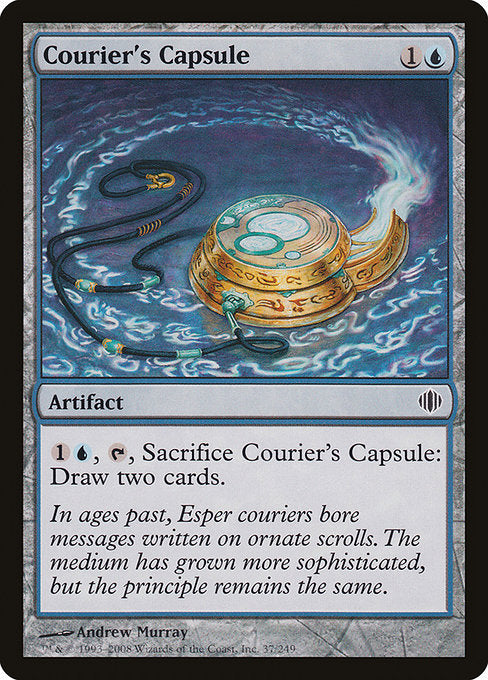 【Foil】【EN】急使の薬包/Courier's Capsule [ALA] 茶C No.37