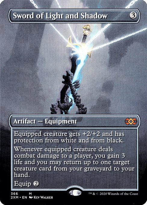 【Foil】【EN】光と影の剣/Sword of Light and Shadow [2XM] 茶M No.366