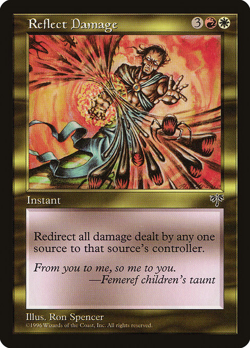 【EN】ダメージ反射/Reflect Damage [MIR] 金R No.277