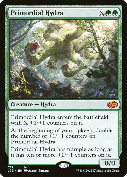 【EN】始源のハイドラ/Primordial Hydra [J22] 緑M No.712
