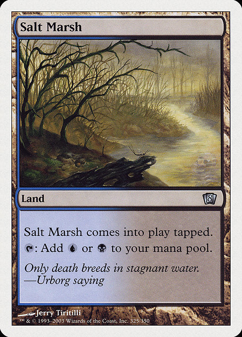 【EN】塩の湿地/Salt Marsh [8ED] 無U No.325