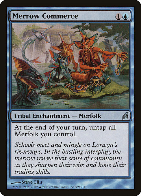 【Foil】【EN】メロウの交易/Merrow Commerce [LRW] 青U No.72