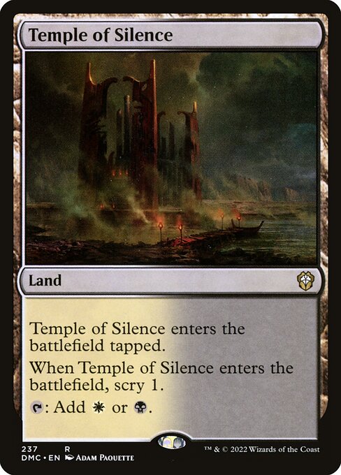 【EN】静寂の神殿/Temple of Silence [DMC] 無R No.237