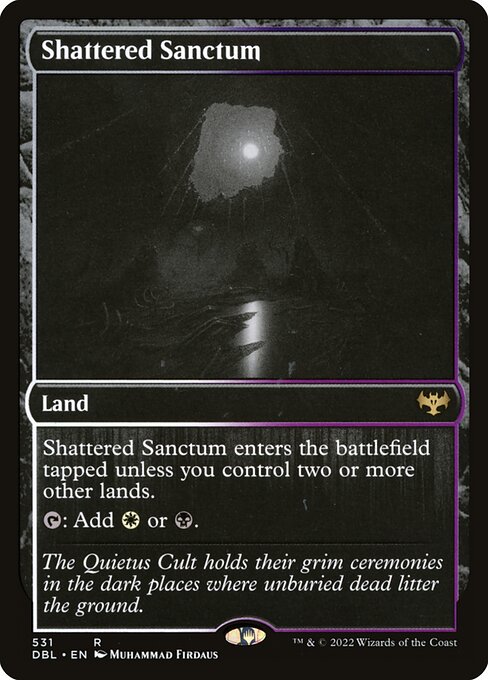 【Foil】【EN】砕かれた聖域/Shattered Sanctum [DBL] 無R No.531