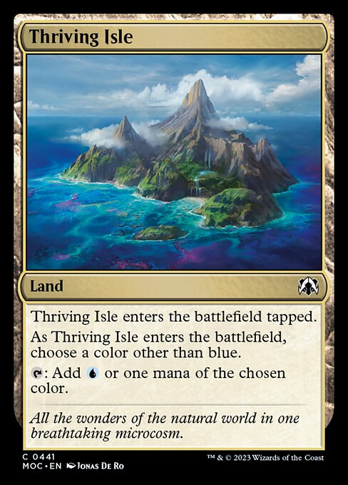 【EN】興隆する島嶼/Thriving Isle [MOC] 無C No.441