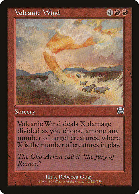 【Foil】【EN】火山風/Volcanic Wind [MMQ] 赤U No.223
