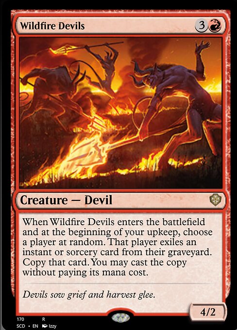 【EN】野火の悪魔/Wildfire Devils [SCD] 赤R No.170