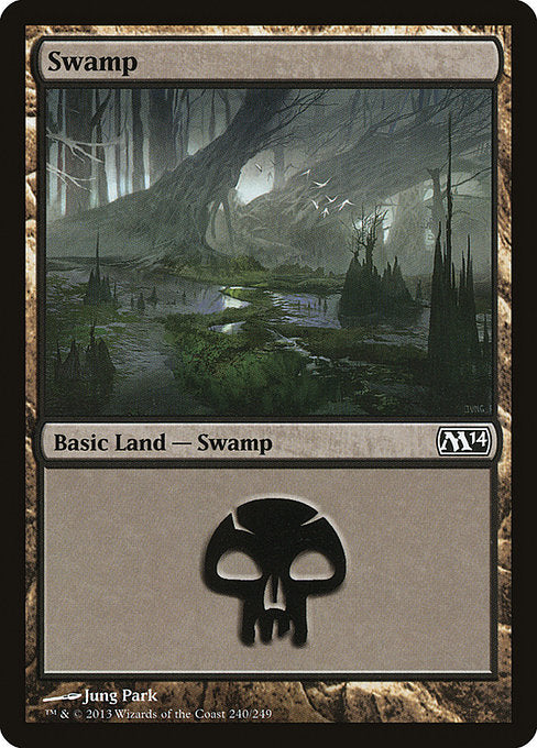 【EN】沼/Swamp [M14] 無C No.240