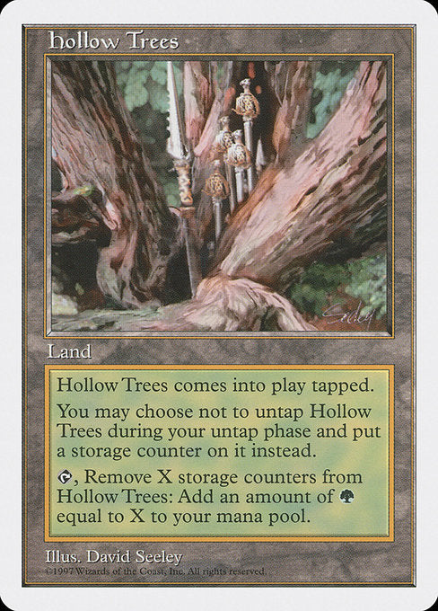 【EN】虚ろの森/Hollow Trees [5ED] 無R No.418