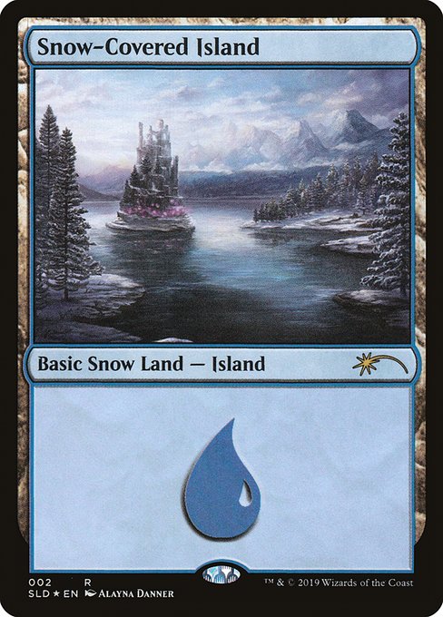 【EN】冠雪の島/Snow-Covered Island [SLD] 無R No.2