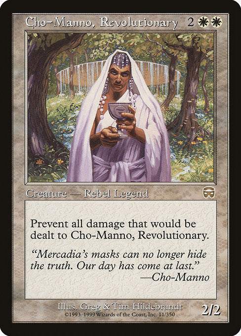 【EN】革命家チョー＝マノ/Cho-Manno, Revolutionary [MMQ] 白R No.11