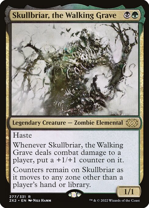 【EN】歩く墓場、髑髏茨/Skullbriar, the Walking Grave [2X2] 金R No.277