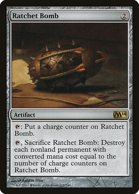 【Foil】【EN】漸増爆弾/Ratchet Bomb [M14] 茶R No.215
