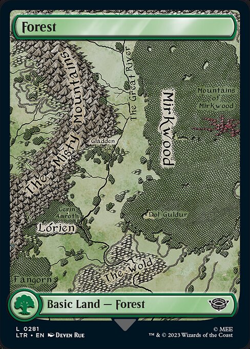 【Foil】【EN】森/Forest [LTR] 無C No.281
