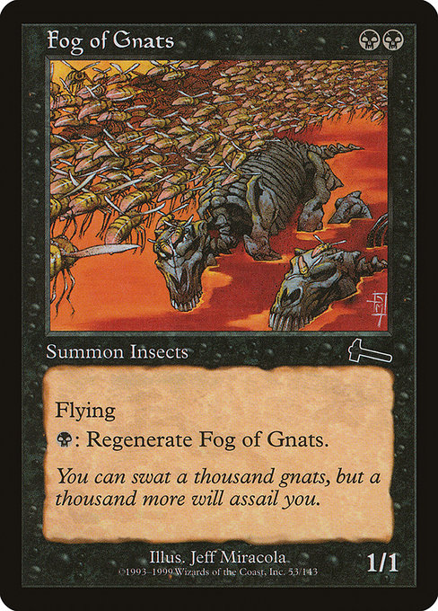 【EN】羽虫の大群/Fog of Gnats [ULG] 黒C No.53