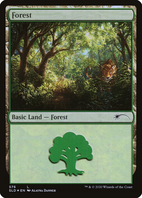 【Foil】【EN】森/Forest [SLD] 無C No.576