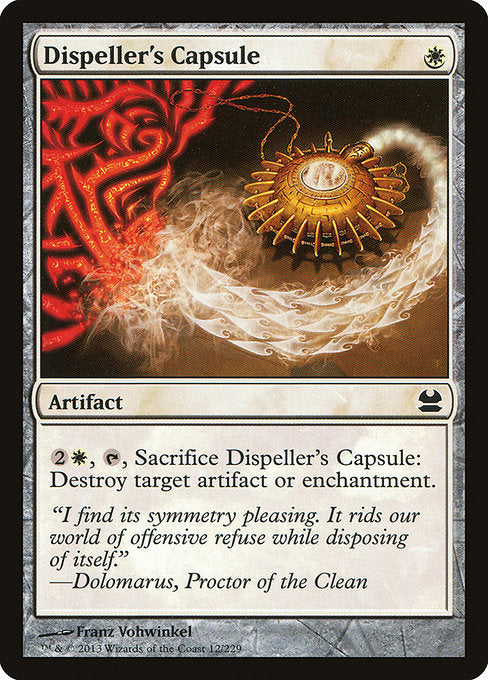 【Foil】【EN】祓い士の薬包/Dispeller's Capsule [MMA] 茶C No.12