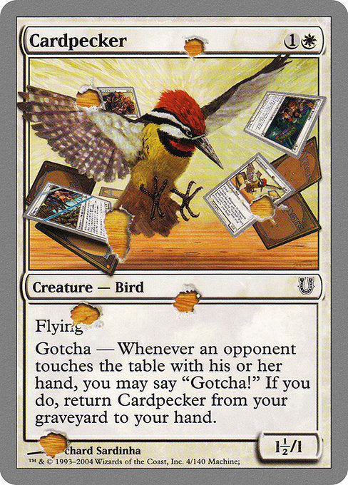 【EN】Cardpecker [UNH] 白C No.4