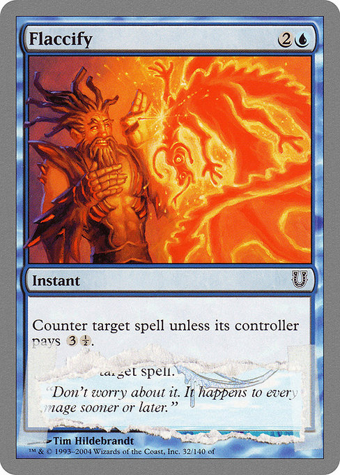 【Foil】【EN】Flaccify [UNH] 青C No.32