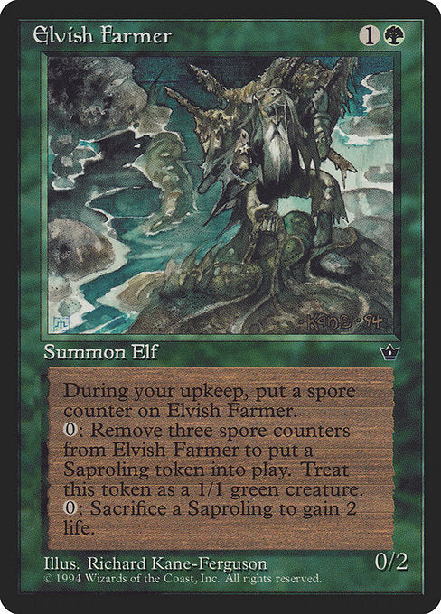 【EN】Elvish Farmer [FEM] 緑R No.66