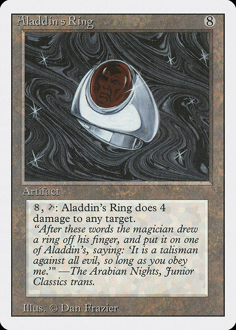 【EN】アラジンの指輪/Aladdin's Ring [3ED] 茶R No.232
