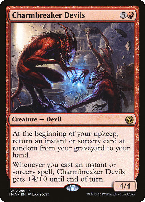 【EN】護符破りの小悪魔/Charmbreaker Devils [IMA] 赤R No.120