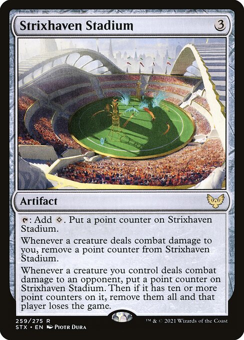 【Foil】【EN】ストリクスヘイヴンの競技場/Strixhaven Stadium [STX] 茶R No.259