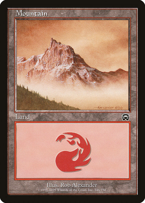 【Foil】【EN】山/Mountain [MMQ] 無C No.346