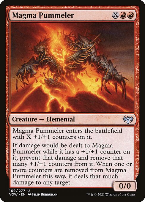 【EN】溶岩の打撃手/Magma Pummeler [VOW] 赤U No.169