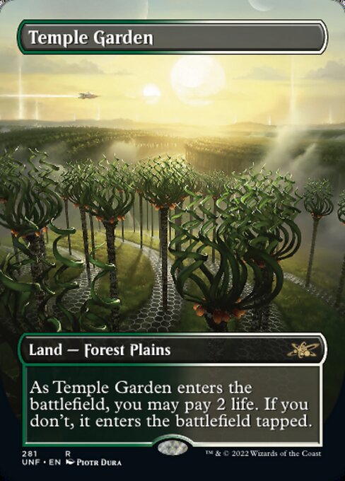 【Foil】【EN】寺院の庭/Temple Garden [UNF] 無R No.281