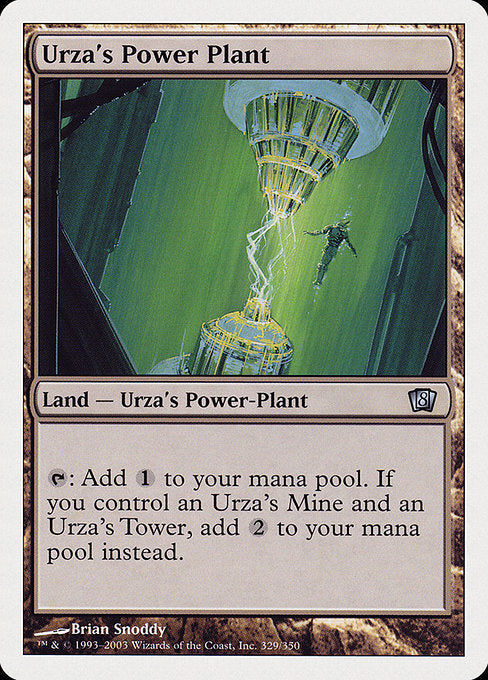 【Foil】【EN】ウルザの魔力炉/Urza's Power Plant [8ED] 無U No.329