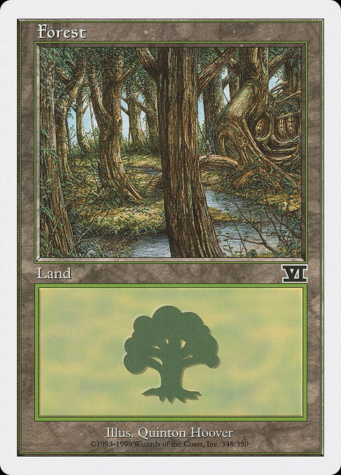 【EN】森/Forest [6ED] 無C No.348