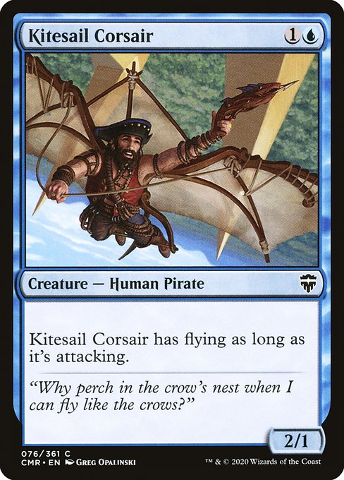 【EN】帆凧の海賊/Kitesail Corsair [CMR] 青C No.76