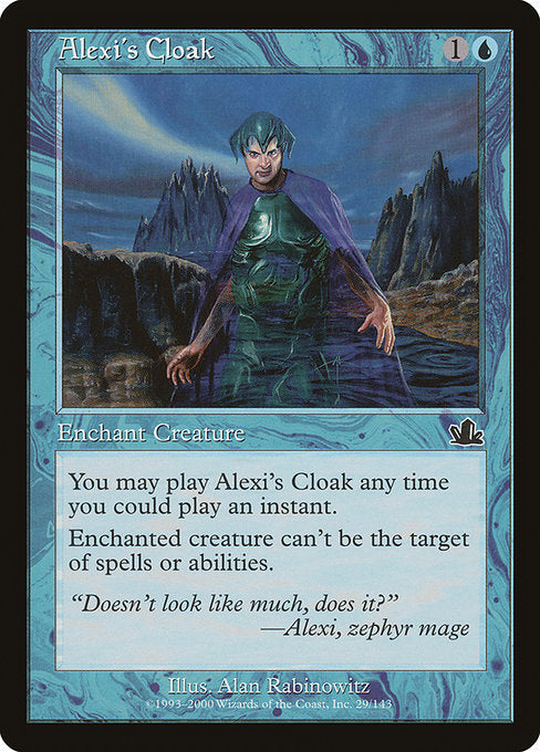 【Foil】【EN】アレクシーの外套/Alexi's Cloak [PCY] 青C No.29