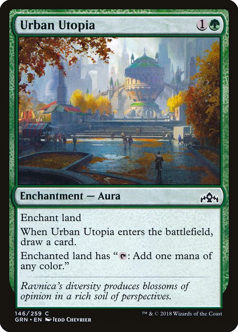 【EN】都市の楽園/Urban Utopia [GRN] 緑C No.146