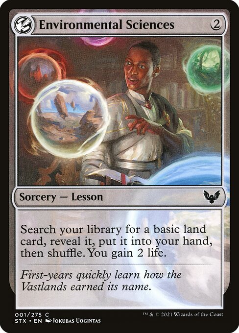 【Foil】【EN】環境科学/Environmental Sciences [STX] 無C No.1