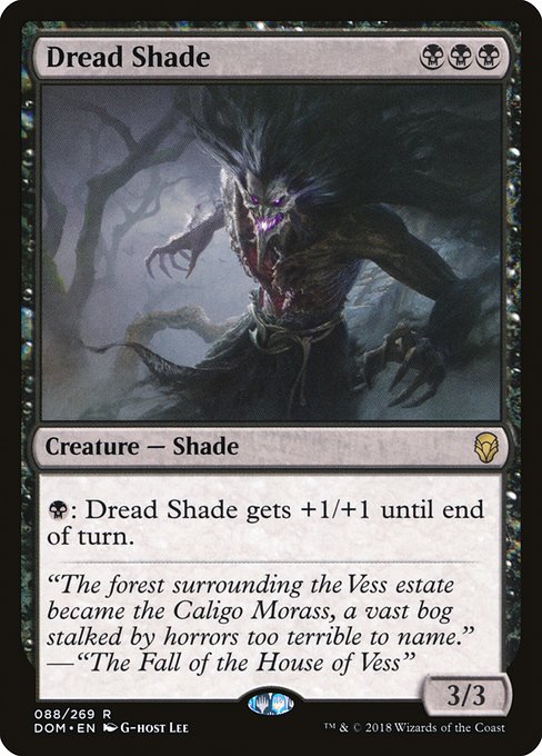 【Foil】【EN】戦慄の影/Dread Shade [DOM] 黒R No.88