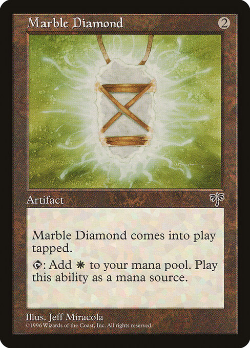 【EN】乳白色のダイアモンド/Marble Diamond [MIR] 茶U No.310