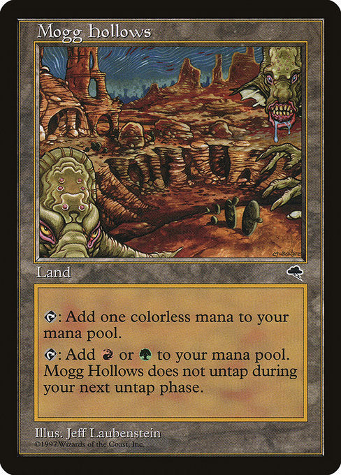 【EN】モグのうろ穴/Mogg Hollows [TMP] 無U No.320