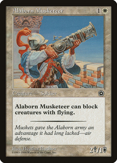 【EN】アラボーンのマスケット銃兵/Alaborn Musketeer [P02] 白C No.3
