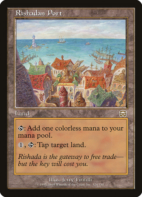 【Foil】【EN】リシャーダの港/Rishadan Port [MMQ] 無R No.324