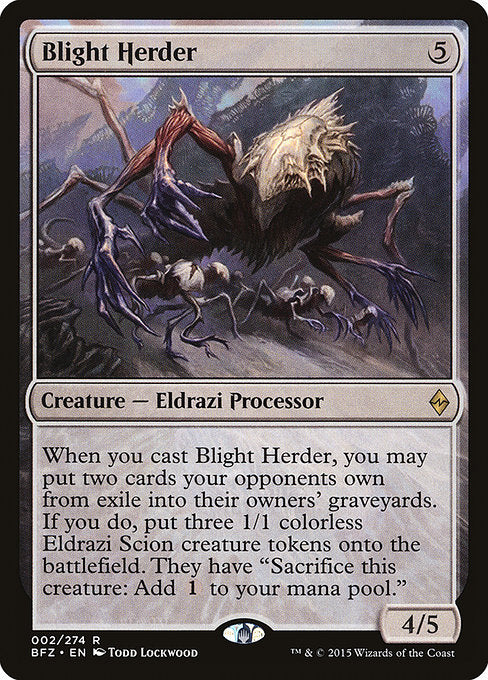 【EN】荒廃を招くもの/Blight Herder [BFZ] 無R No.2