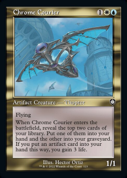 【EN】金属の急使/Chrome Courier [BRC] 茶C No.123