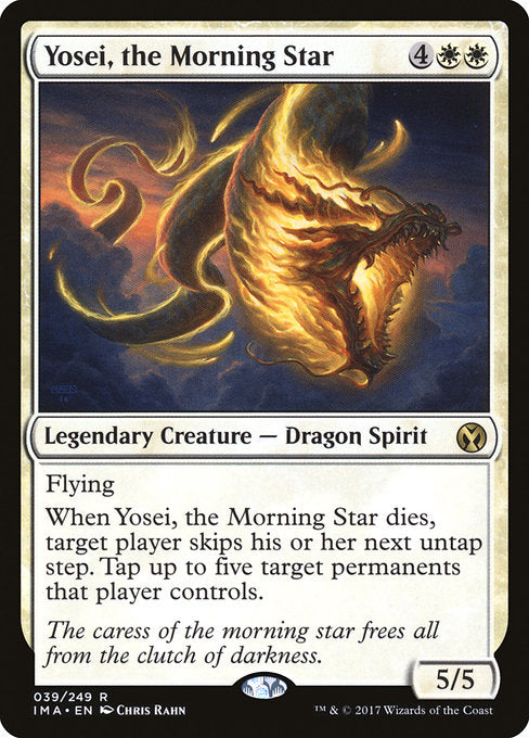 【Foil】【EN】明けの星、陽星/Yosei, the Morning Star [IMA] 白R No.39